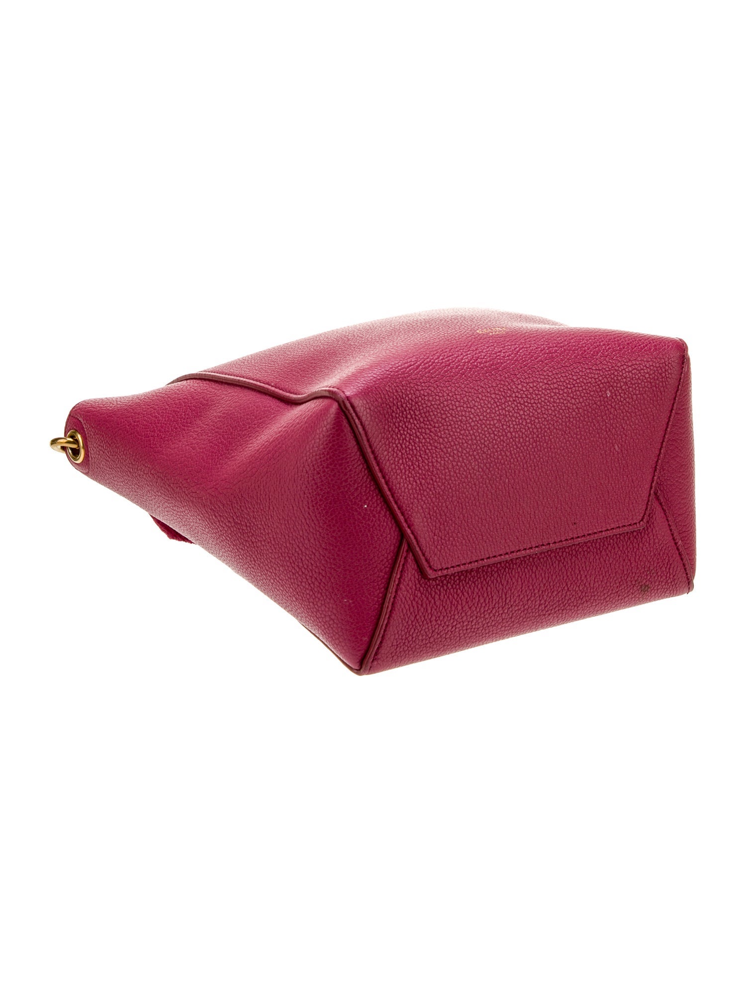 Celine Leather Seau Sangle Medium