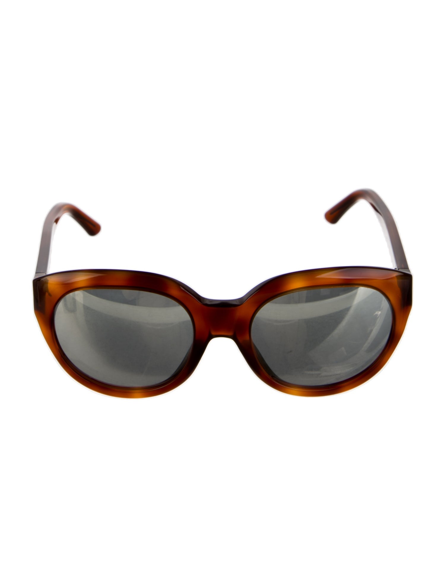 Celine Round Mirrored Sunglasses