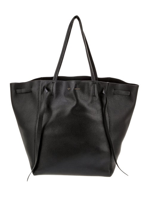 Celine Leather Cabas Phantom w/Belt Medium