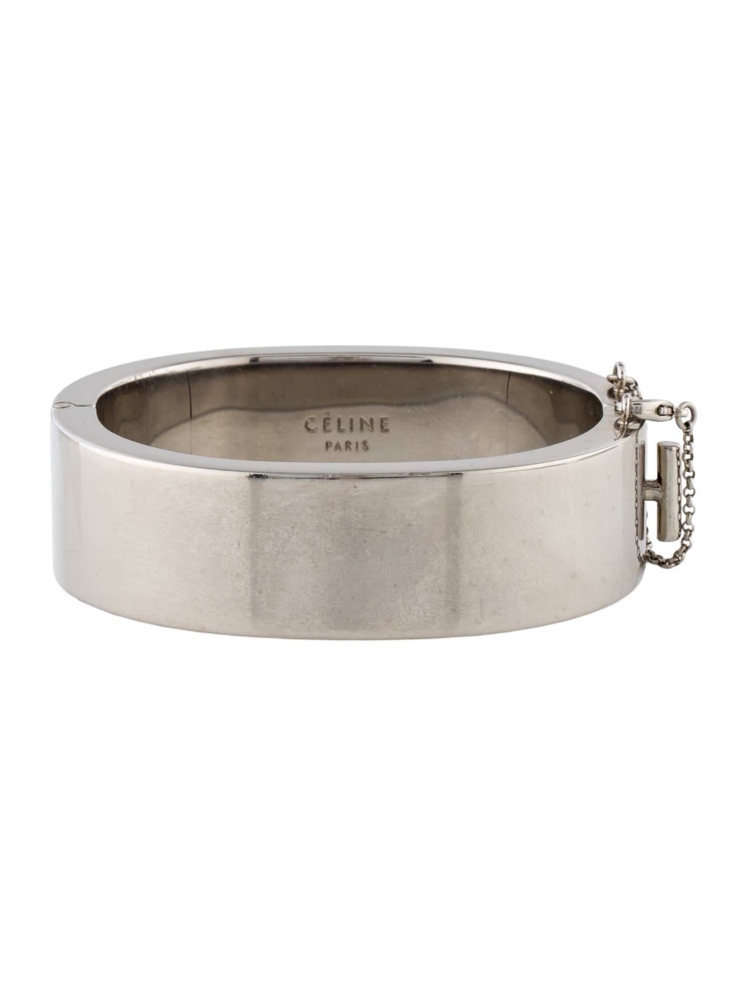 Celine Hinged Bangle Bracelet