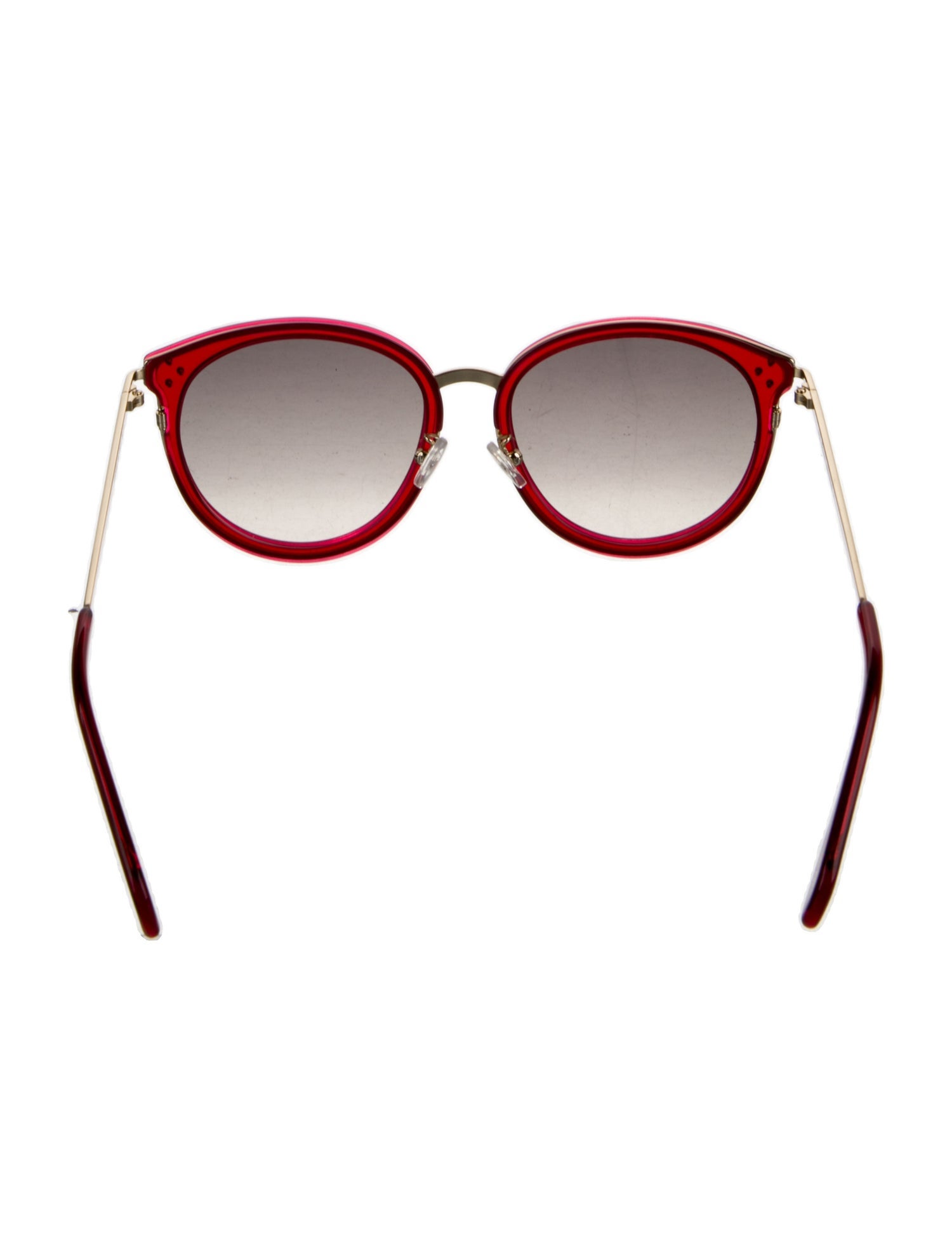 Celine Round Gradient Sunglasses