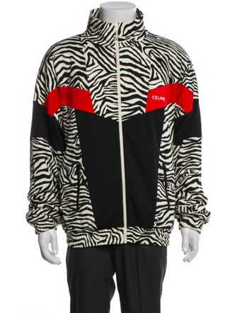 Celine Triomphe Animal Print Jacket