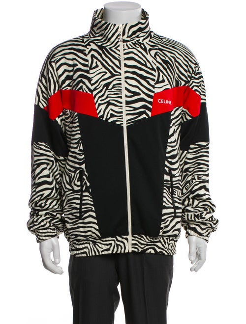 Celine Triomphe Animal Print Jacket