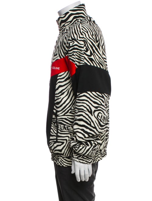 Celine Triomphe Animal Print Jacket