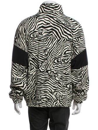 Celine Triomphe Animal Print Jacket