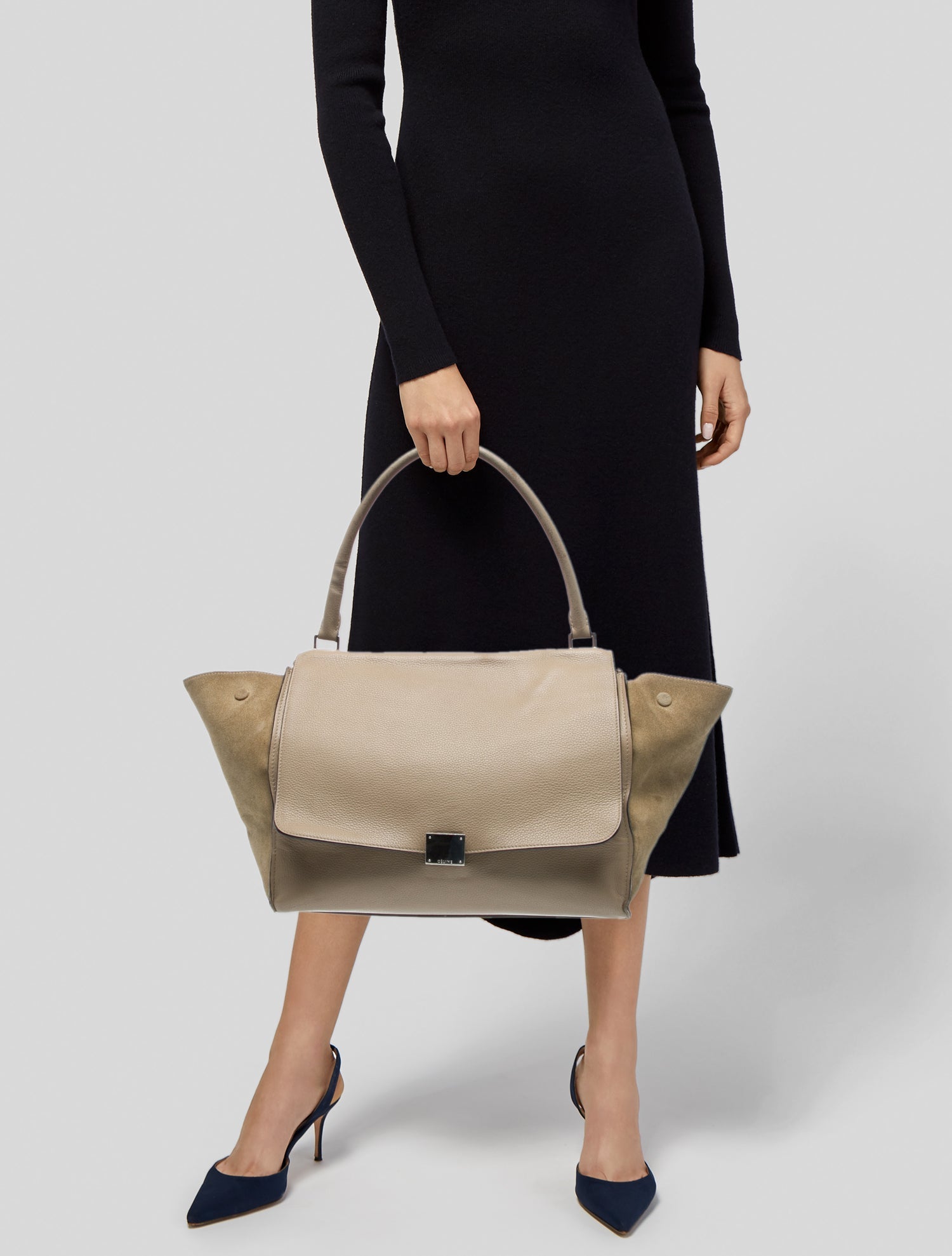 Celine Leather Trapeze Medium