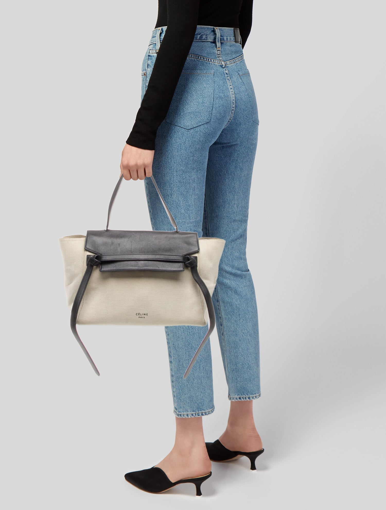 Celine Canvas Belt Bag Mini