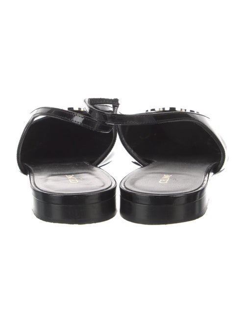 Celine Patent Leather Slingback Flats