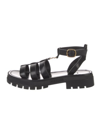 Celine Leather Gladiator Sandals