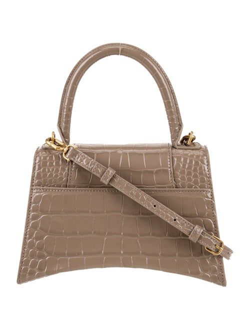 Balenciaga Embossed Leather Hourglass Small 2023