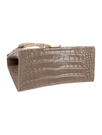 Balenciaga Embossed Leather Hourglass Small 2023