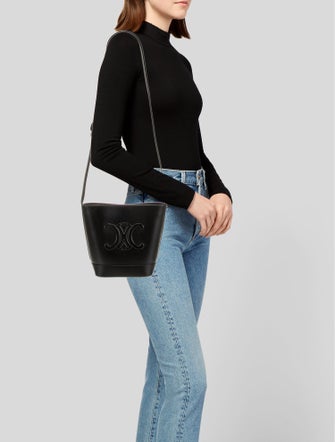 Celine Triomphe Bucket Bag
