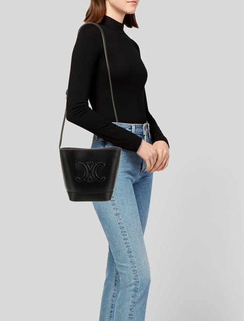 Celine Triomphe Bucket Bag