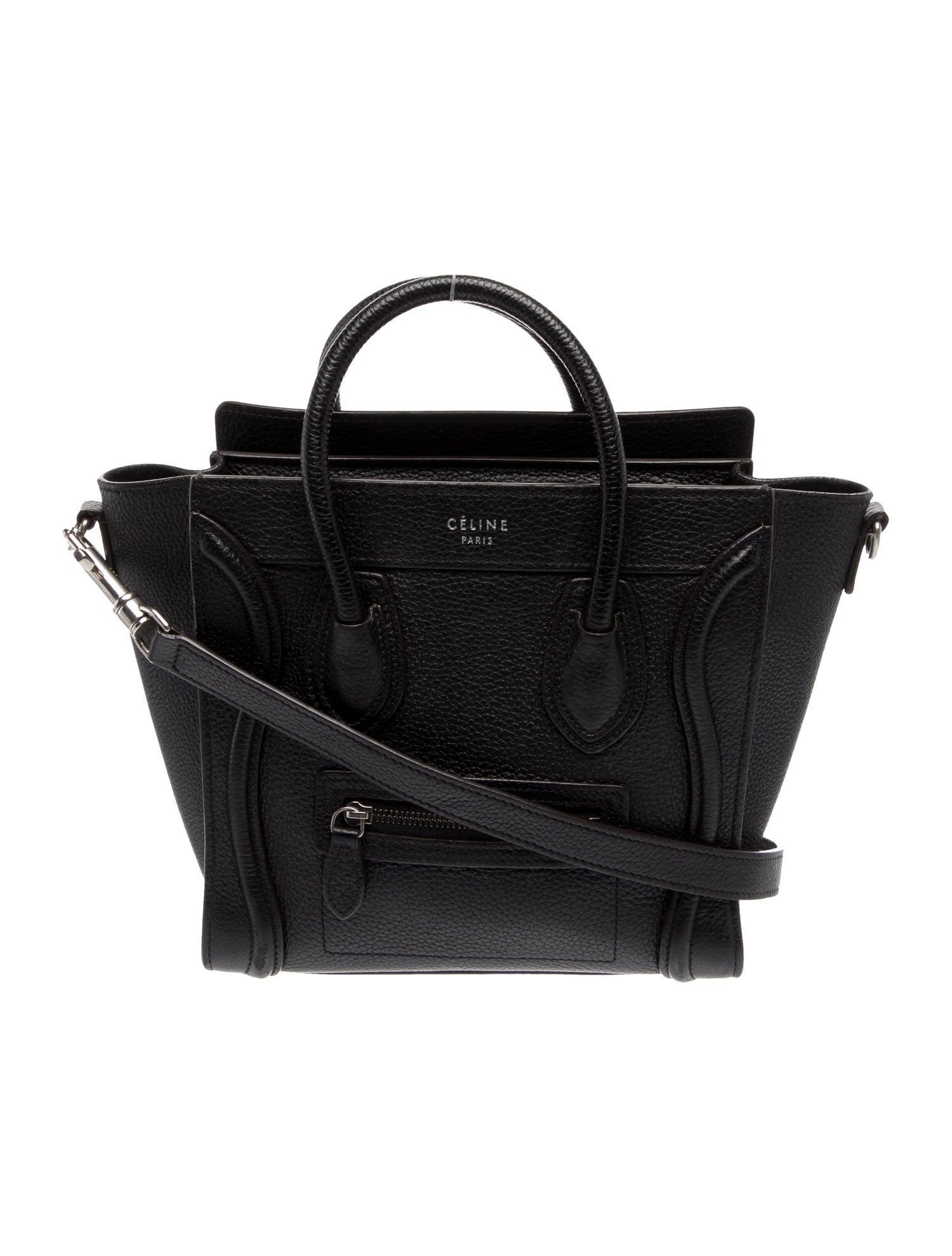 Celine Leather Luggage Nano