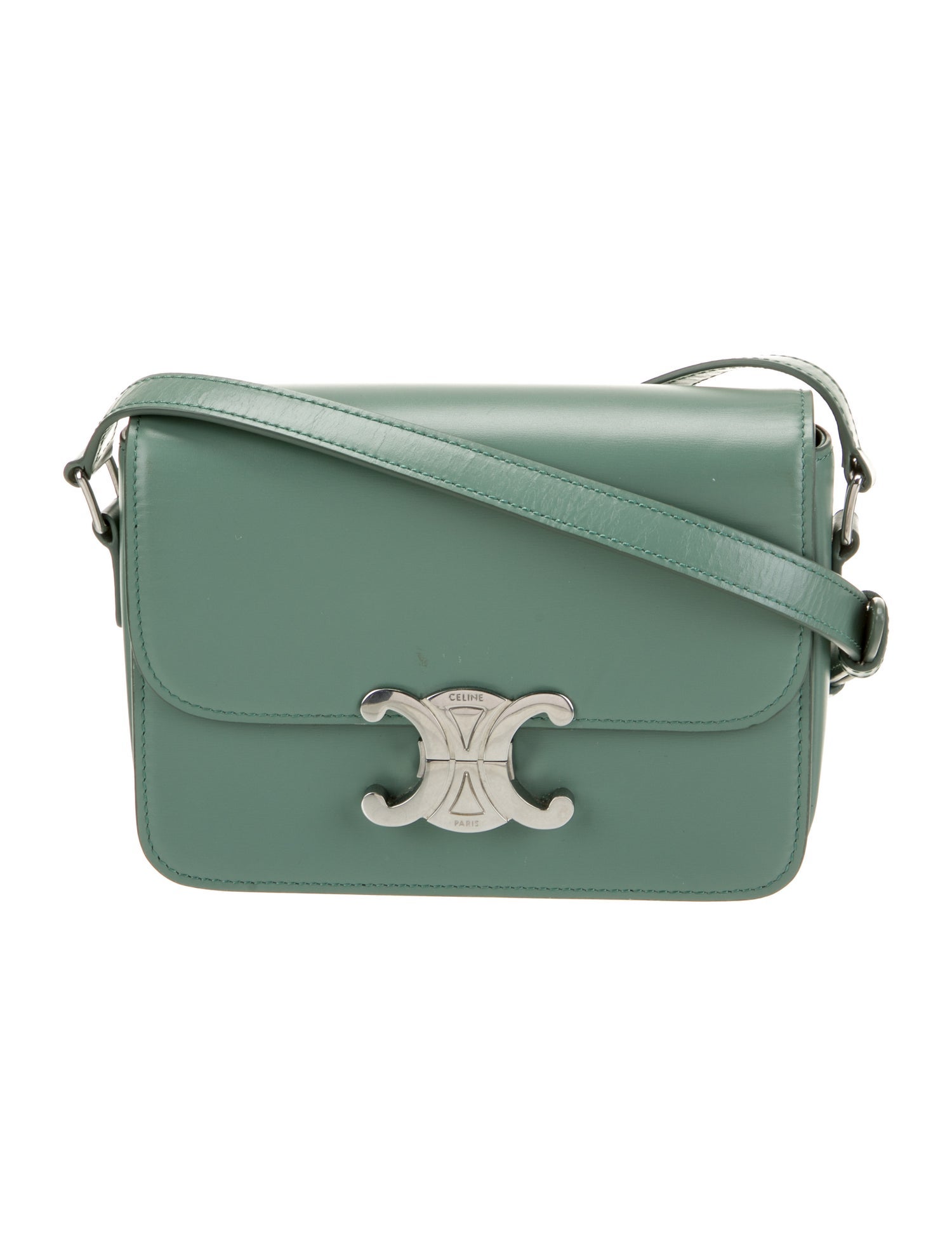 Celine Leather Triomphe Teen