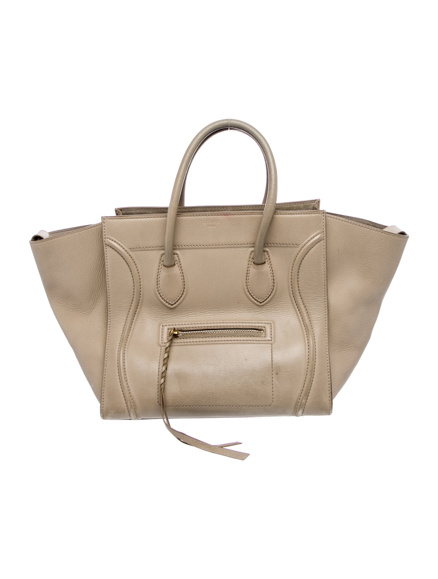 Celine Leather Luggage Phantom