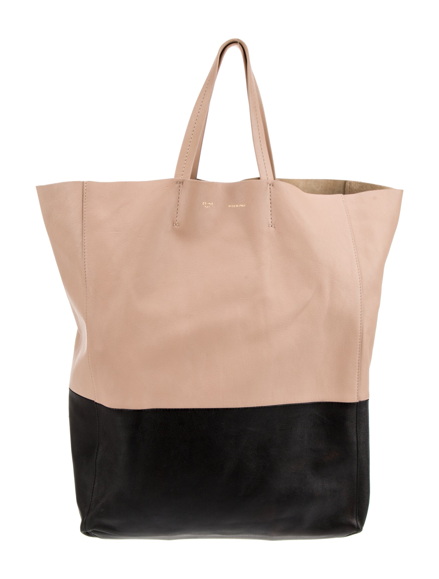 Celine Leather Vertical Cabas