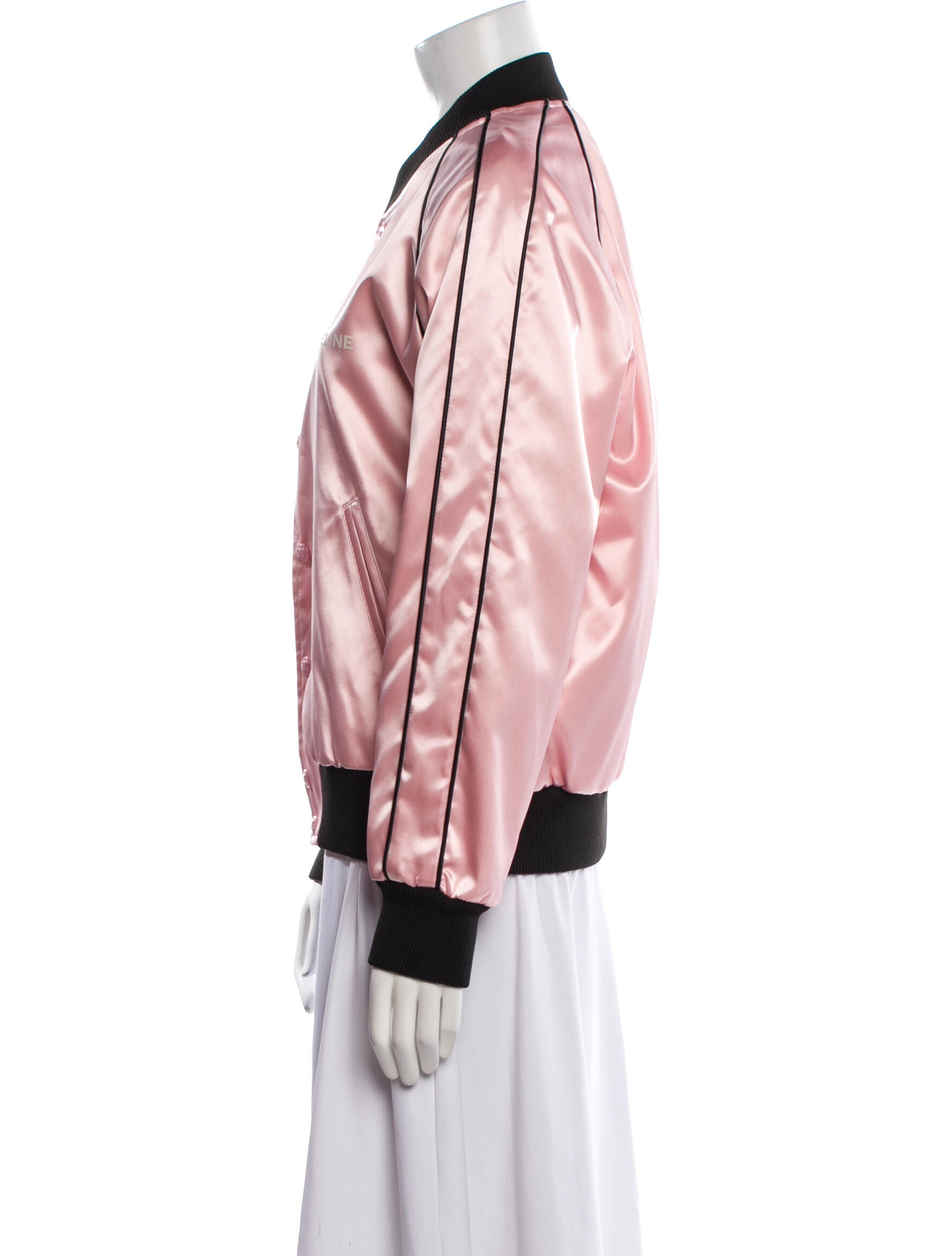 Celine Bomber Satin Bomber Jacket w/ Tags