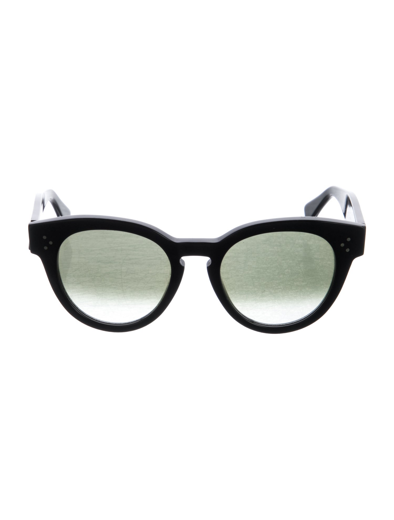 Celine Round Gradient Sunglasses