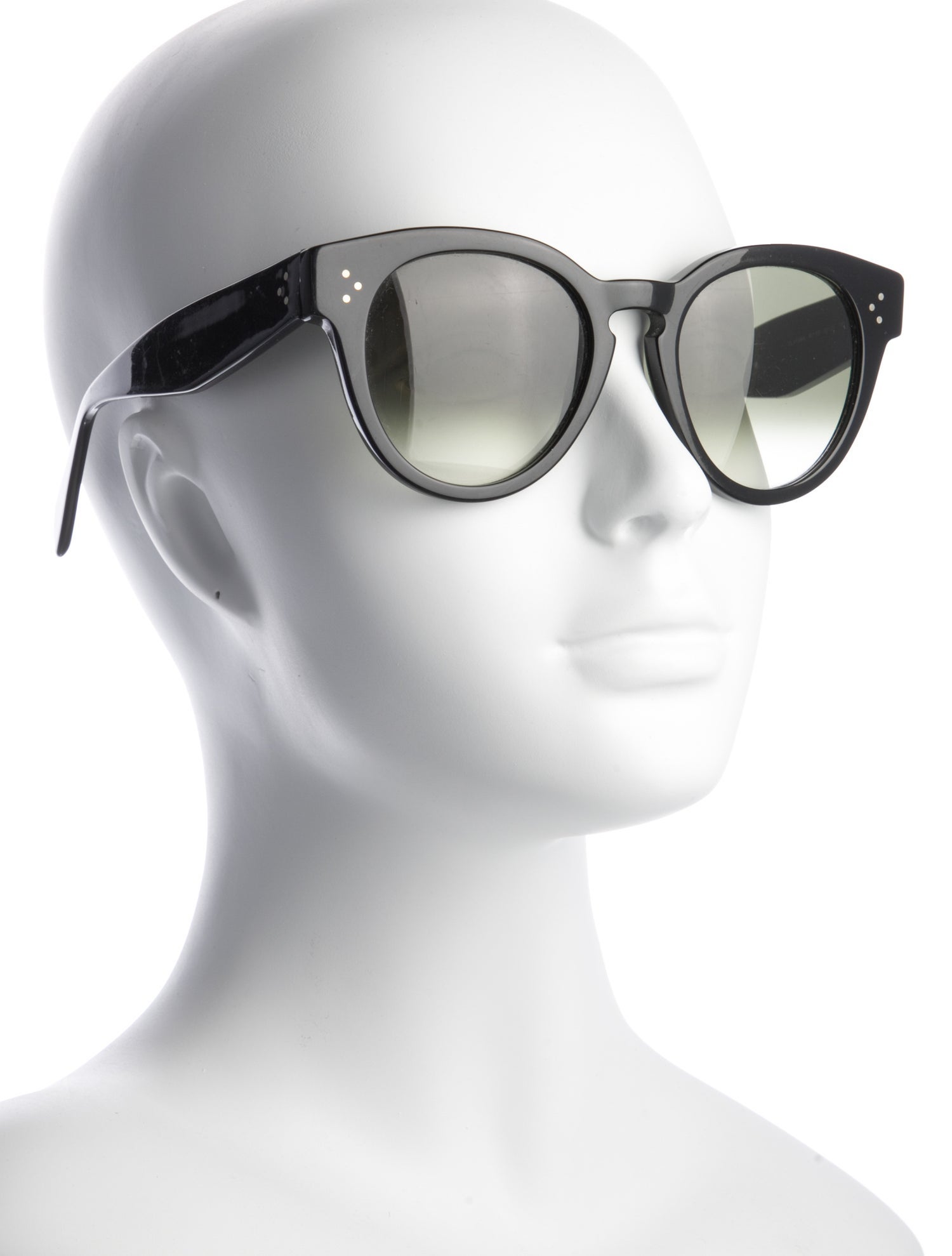 Celine Round Gradient Sunglasses