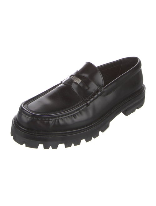 Celine Triomphe Patent Leather Loafers