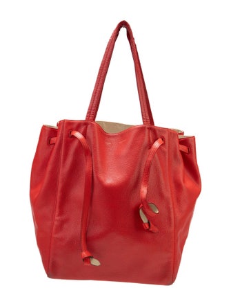 Celine Leather Cabas Phantom w/Belt Medium