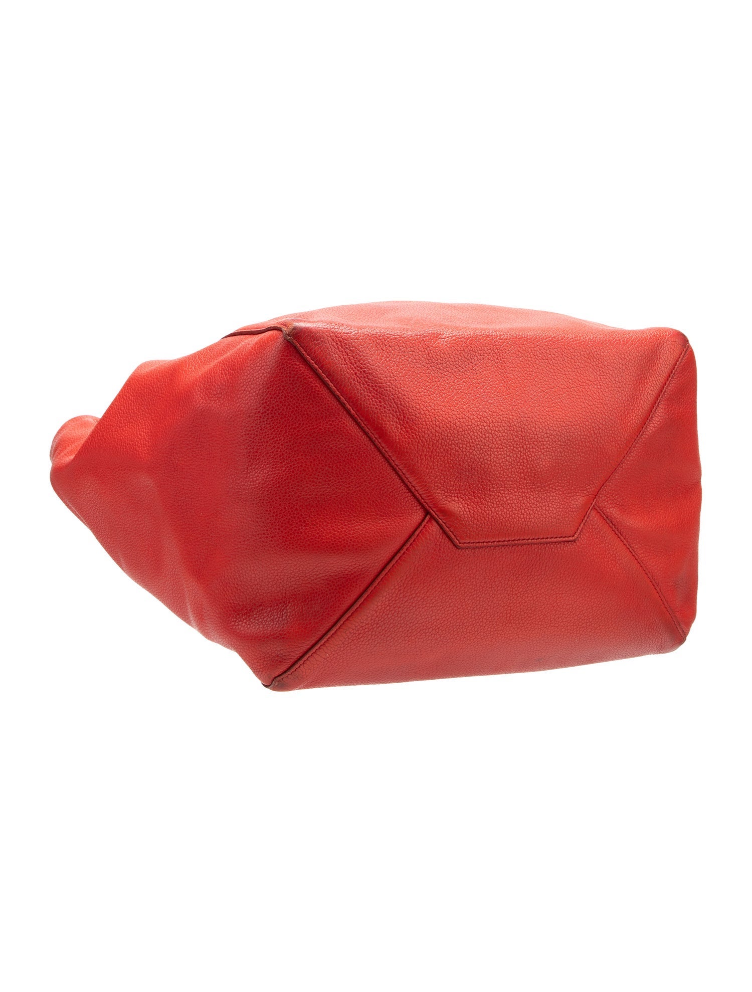 Celine Leather Cabas Phantom w/Belt Medium