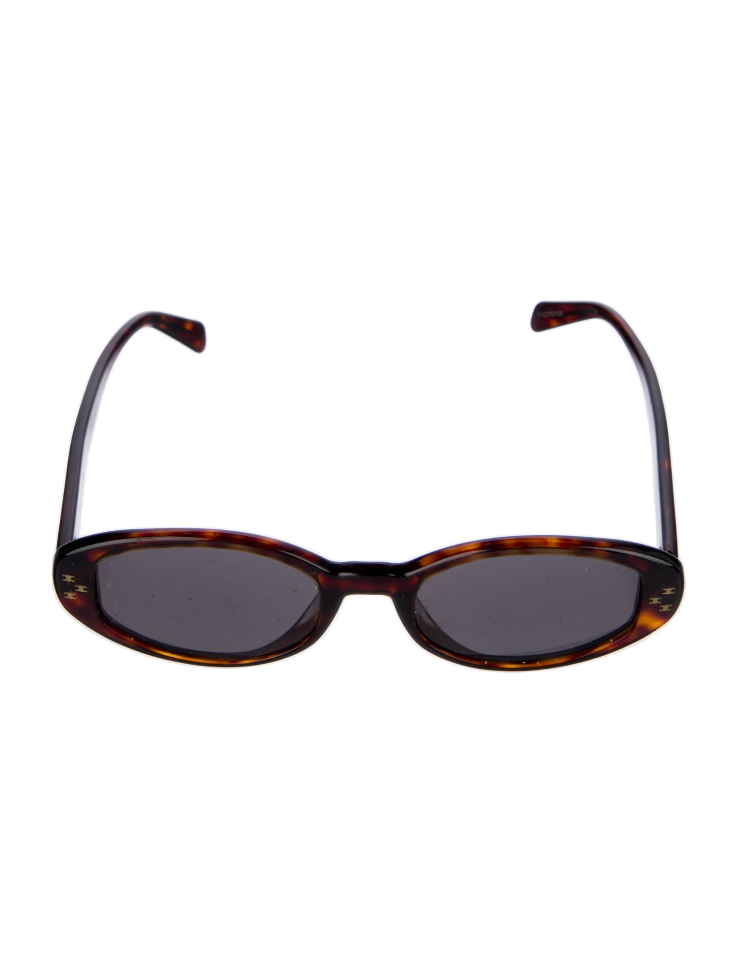 Celine Round Tinted Sunglasses