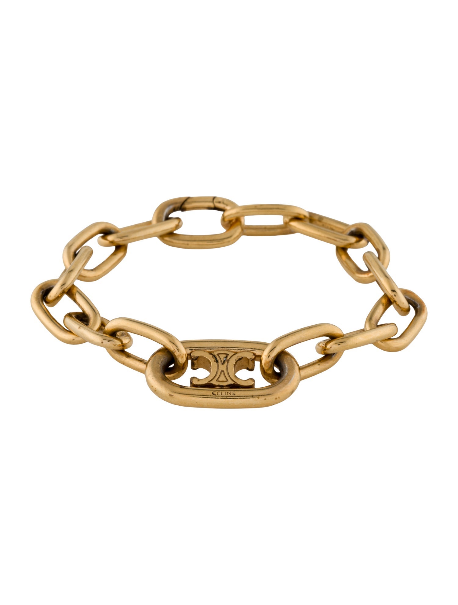 Celine Triomphe Link Bracelet