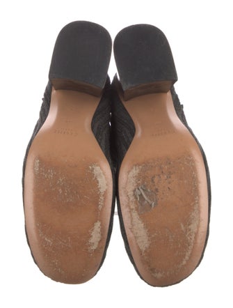 Celine Colorblock Pattern Sock Boots