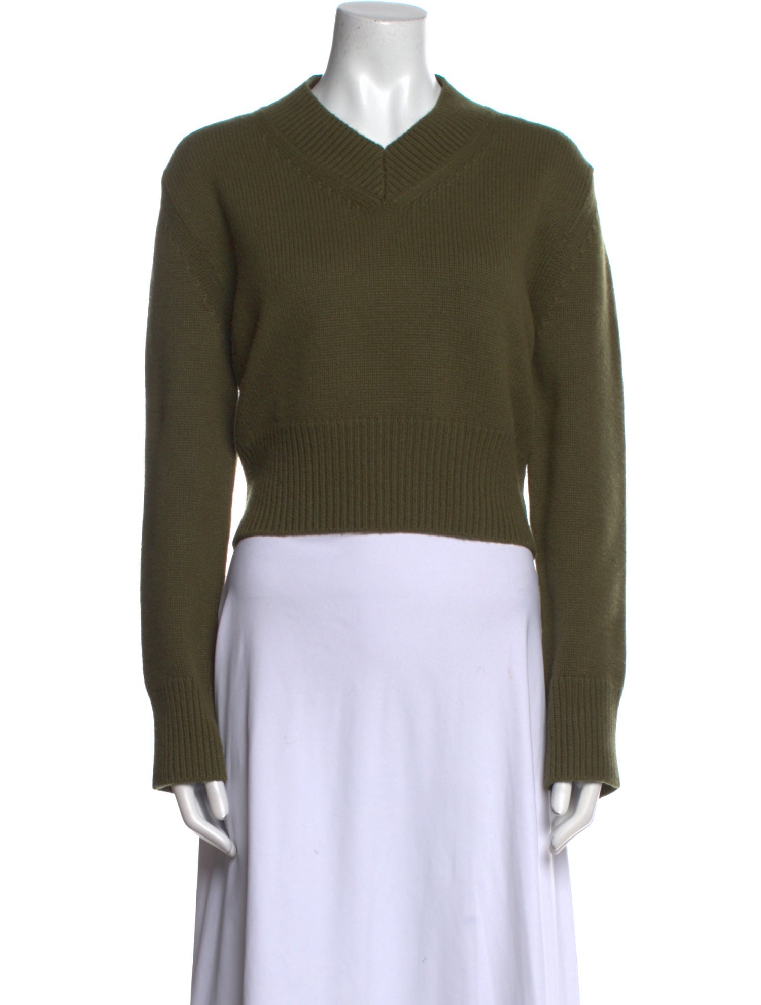 Celine Cashmere V-Neck Sweater