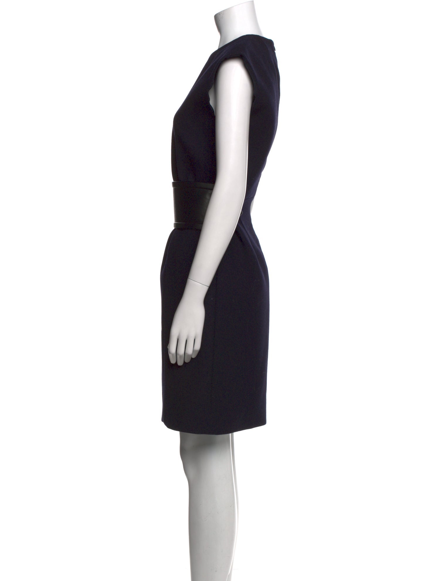 Celine Wool Knee-Length Dress