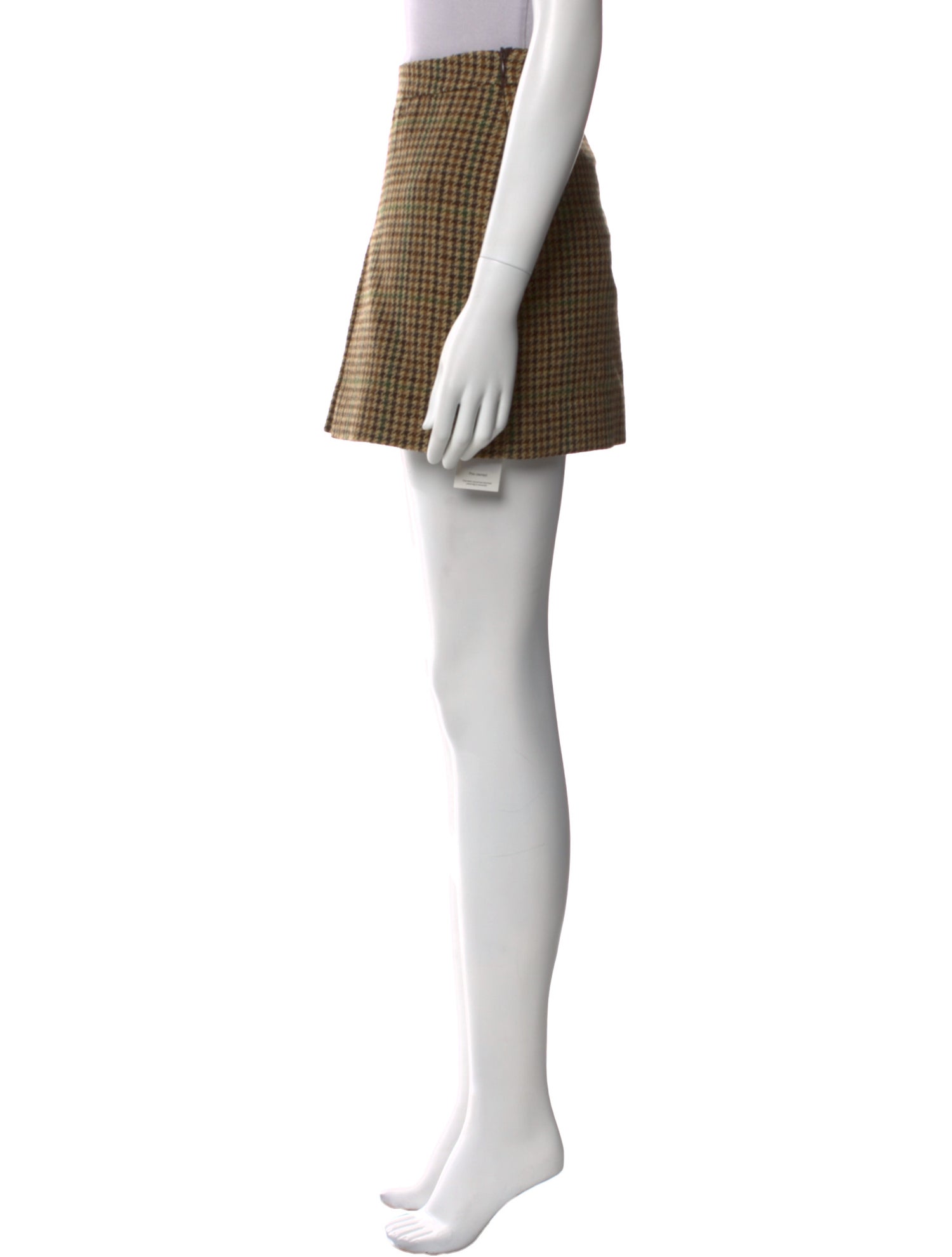 Celine Wool Mini Skirt