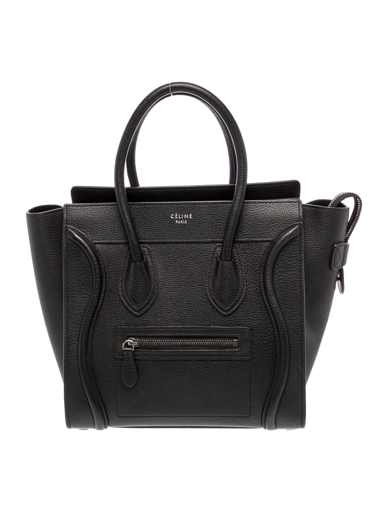 Celine Leather Luggage Micro