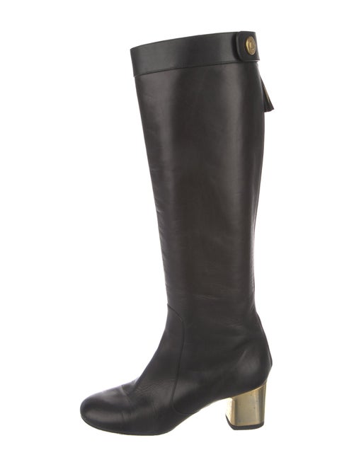 Celine Leather Riding Boots