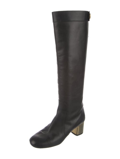 Celine Leather Riding Boots