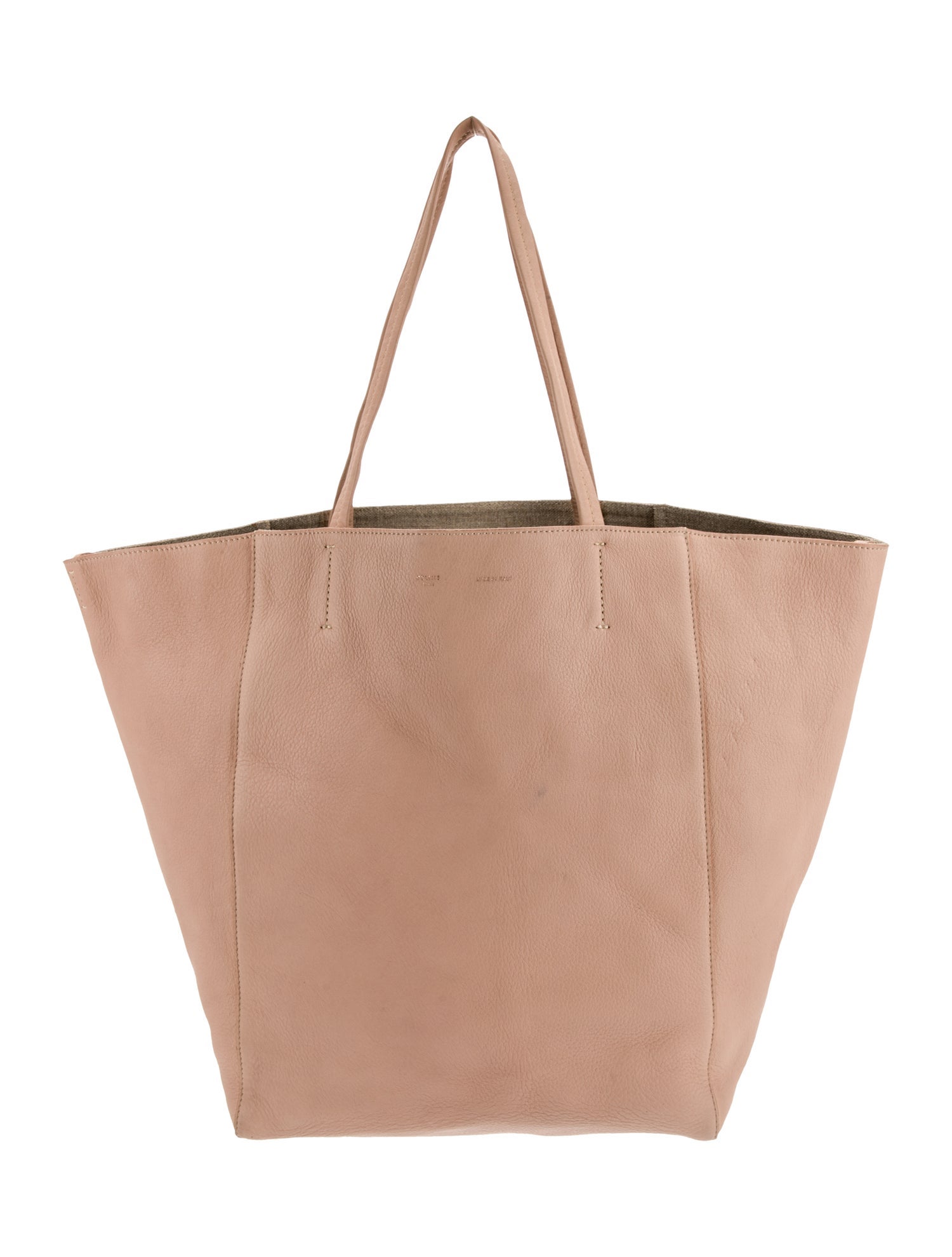 Celine Leather Cabas Phantom