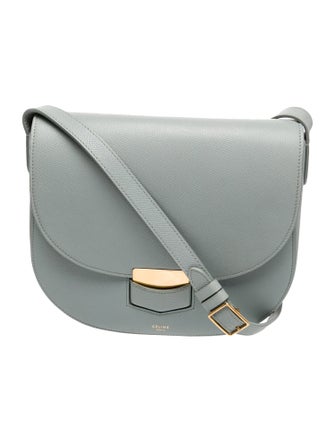 Celine Leather Trotteur Small