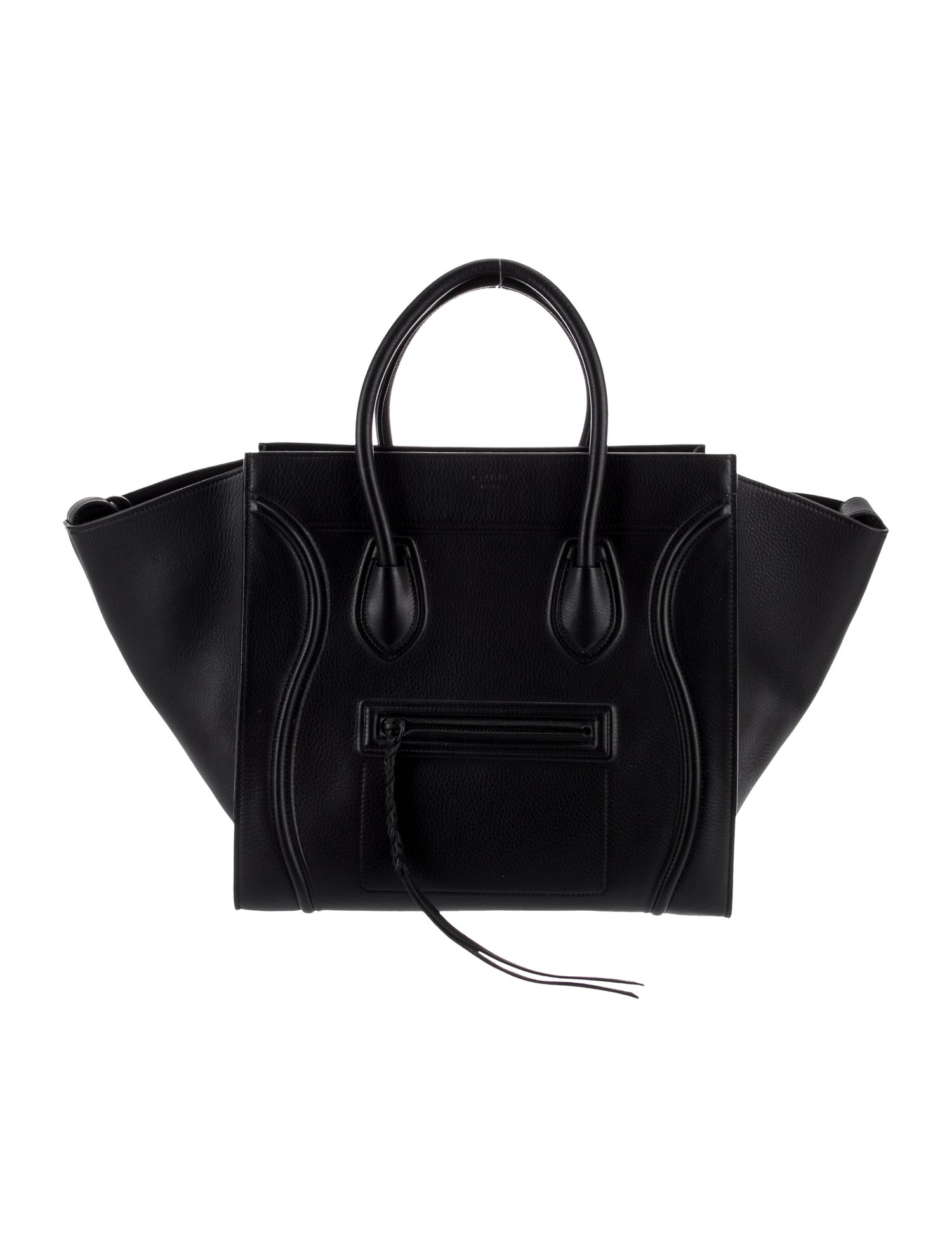 Celine Leather Luggage Phantom Medium