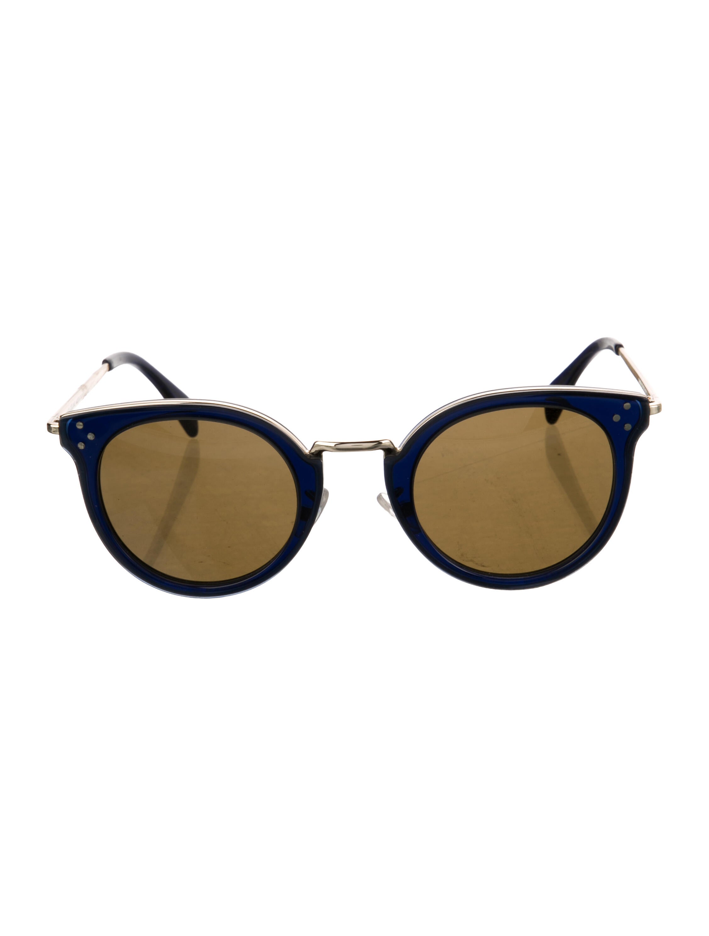 Celine Round Tinted Sunglasses