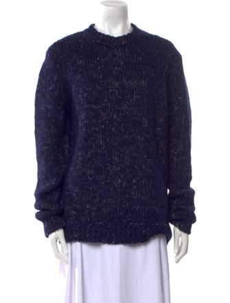 Celine Alpaca Crew Neck Sweater