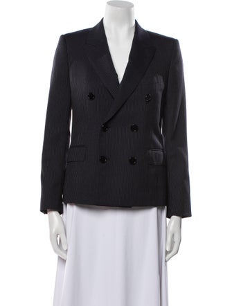 Celine Wool Striped Blazer