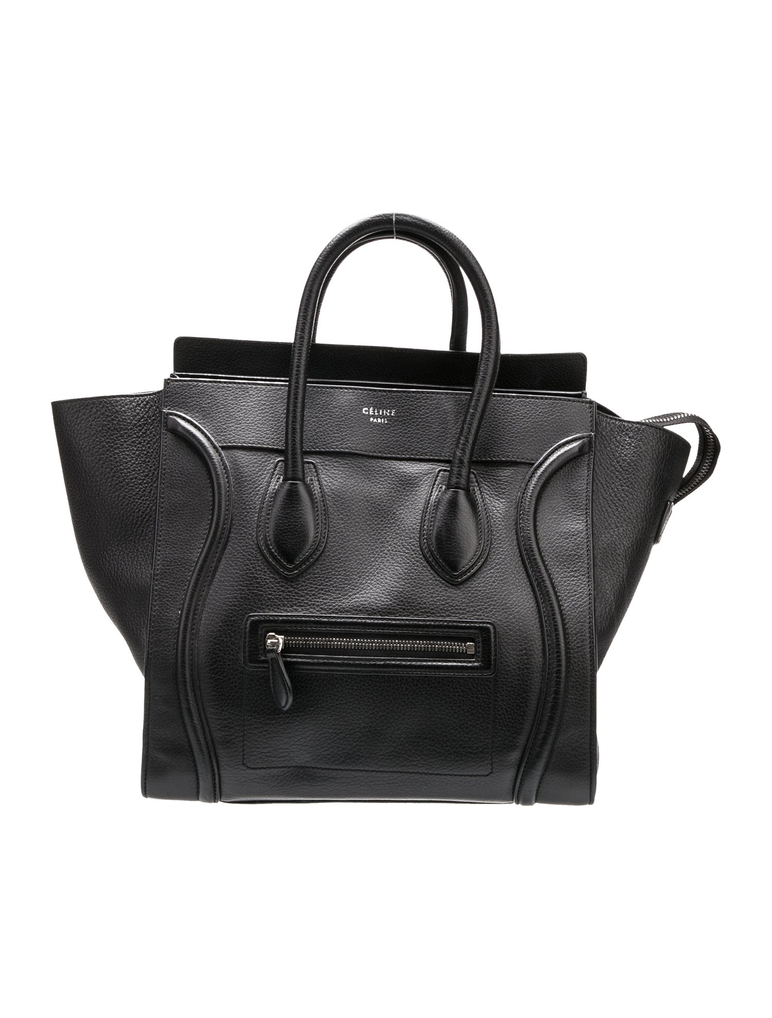 Celine Leather Shoulder Luggage Mini