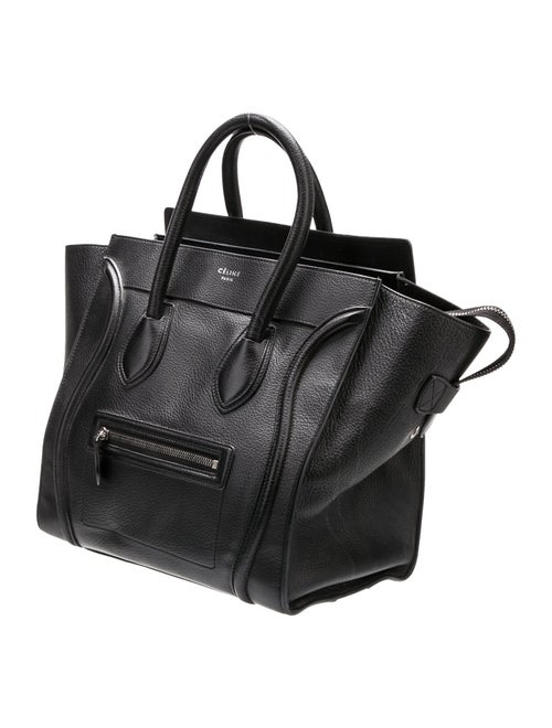 Celine Leather Shoulder Luggage Mini