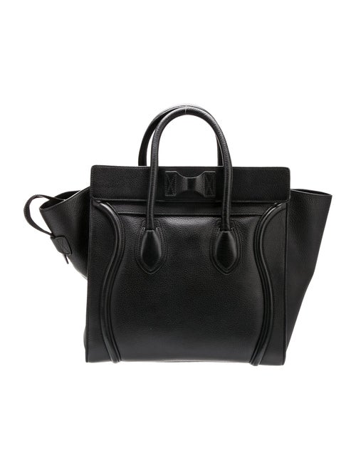 Celine Leather Shoulder Luggage Mini