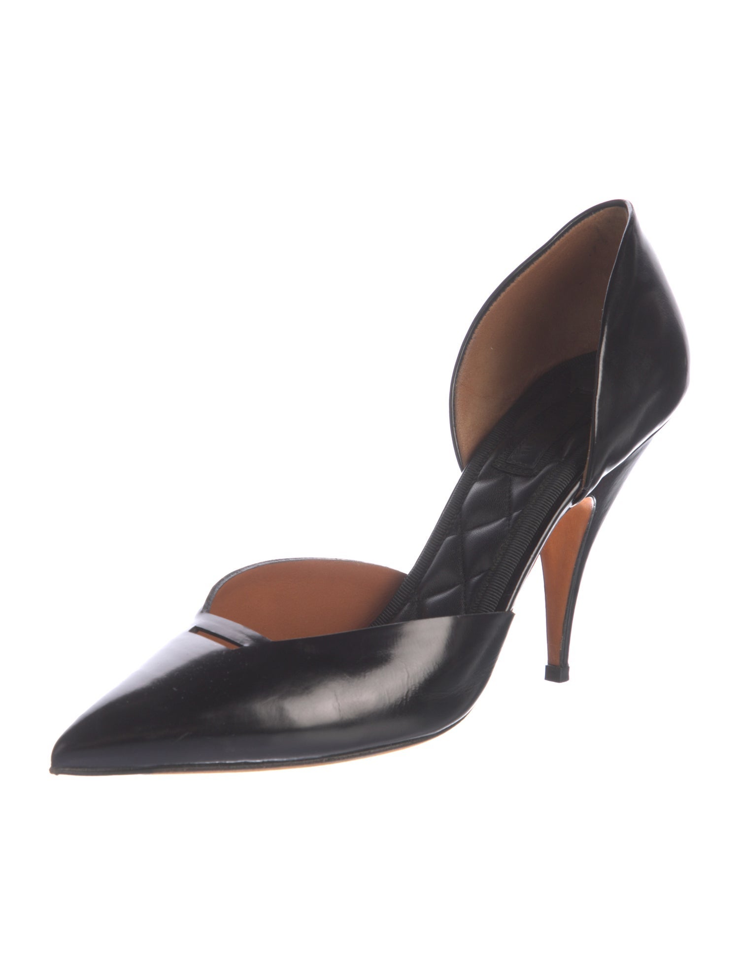 Celine Leather D'Orsay Pumps