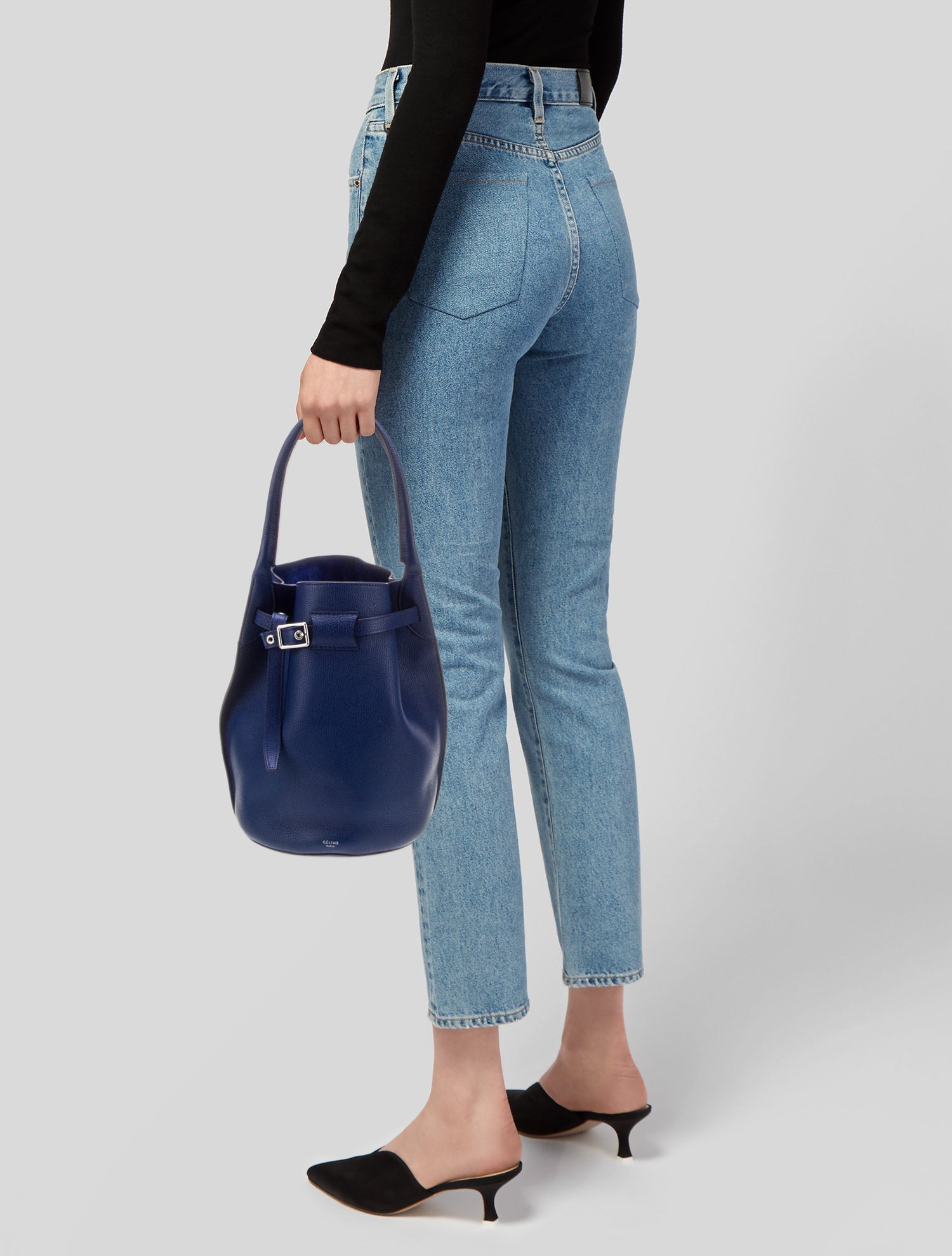 Celine Leather Big Bag Bucket