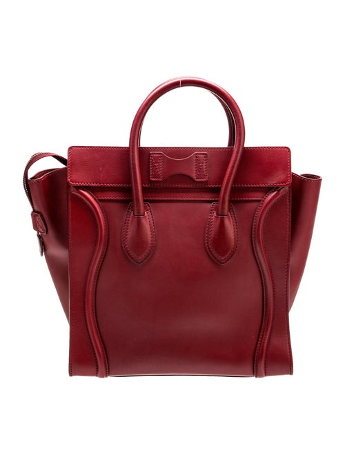 Celine Leather Luggage Mini