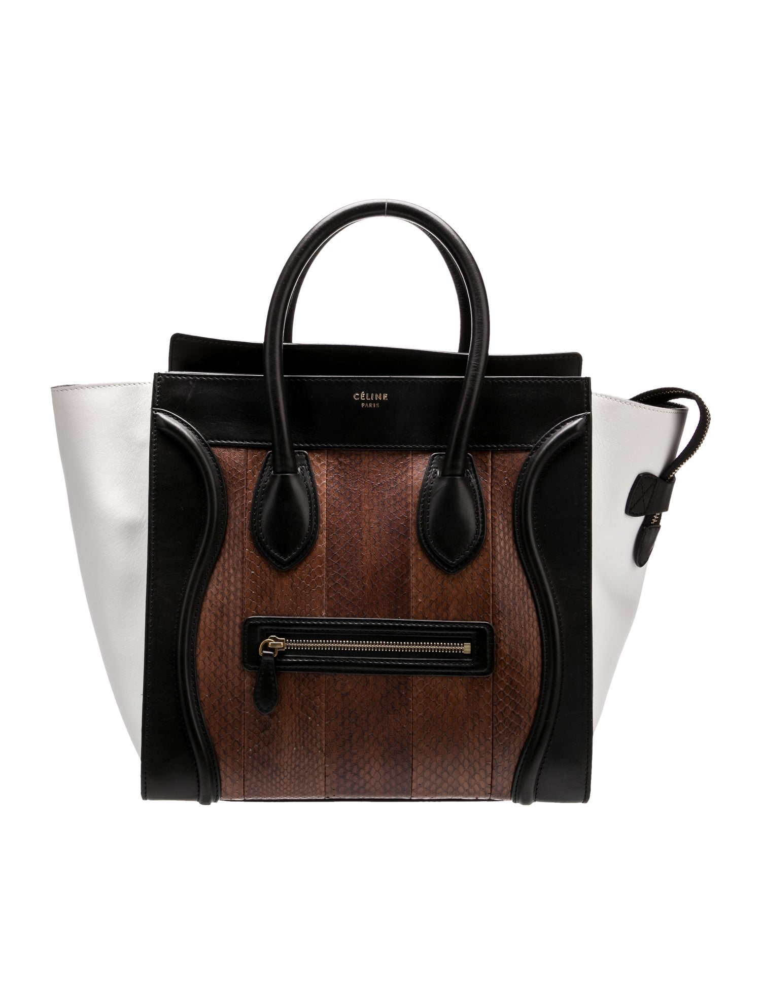 Celine Leather Luggage Mini