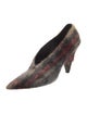 Celine Wool Printed Pumps